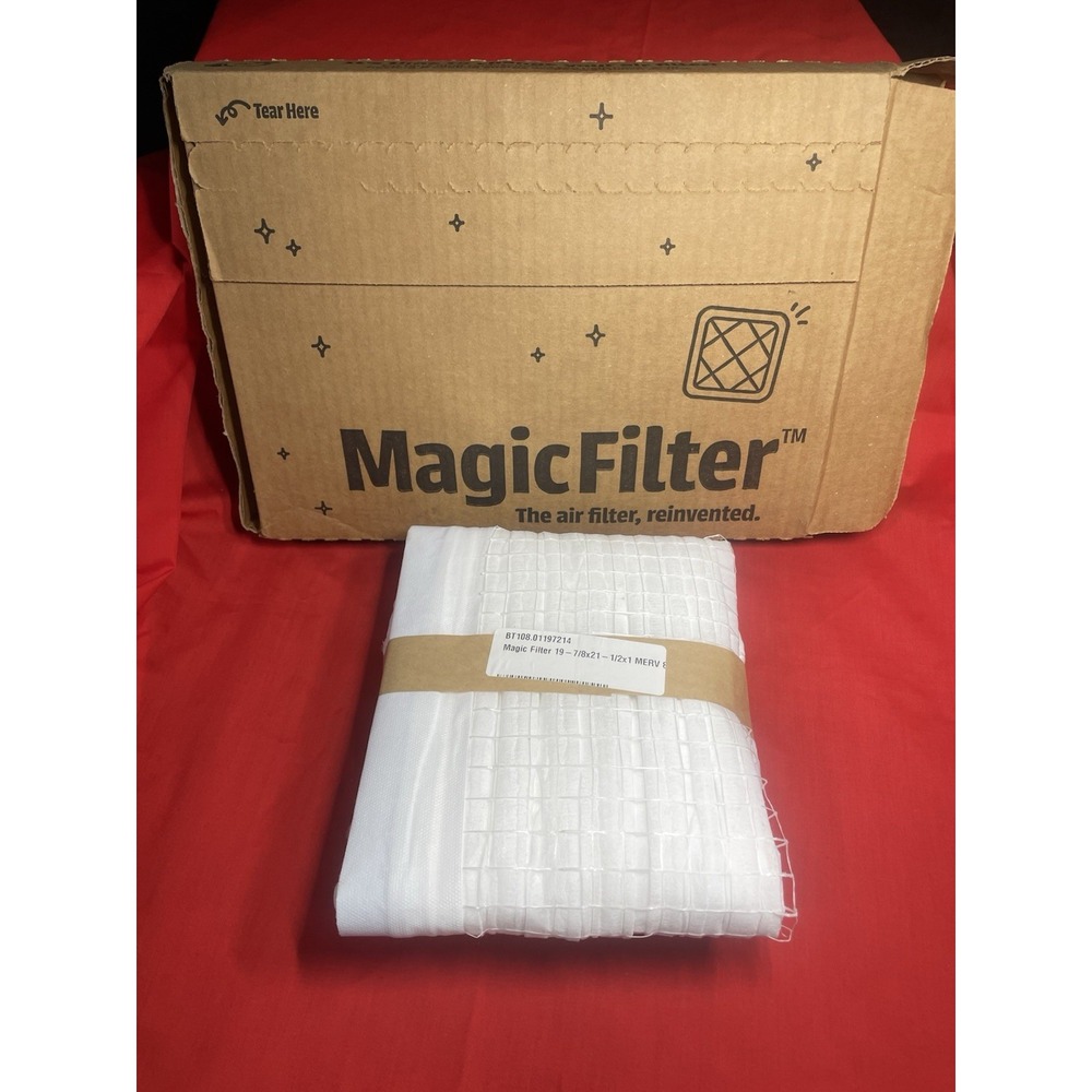 Second Nature Magic Filter Air Filter 19 7/8" x 21.5" x 1" MERV 8 HVAC Filter
